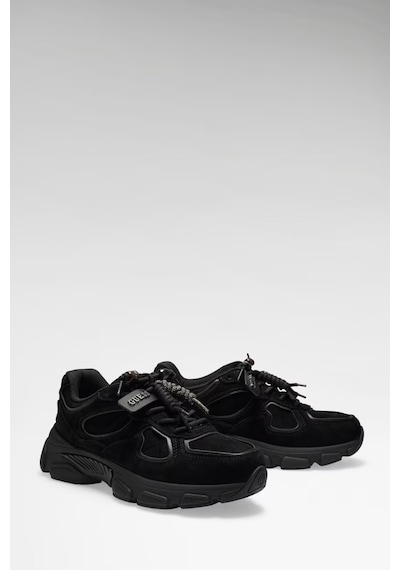 Guess Irrina Kadın Deri Sneaker Ayakkabı Flfırrsue12 Siyah