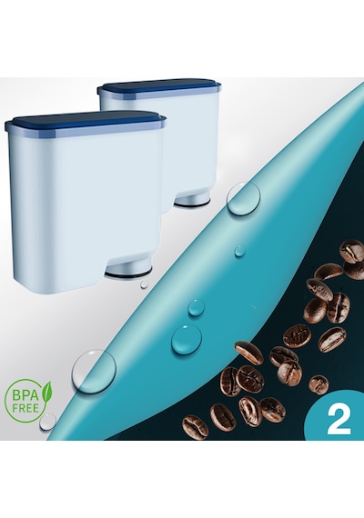 Pure Kafe Ph012 - Philips Uyumlu Saeco Aquaclean İçin Kahve Makinesi Su Filtresi 2 Adet