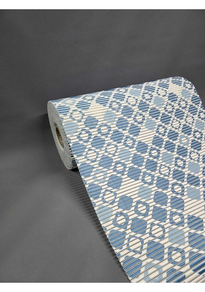 Aqua Mat Üst Kalite Kaydırmaz Paspas - 65 Cm Çok Amaçlı Islak Zemin Matı 65 X 100 / Mavi