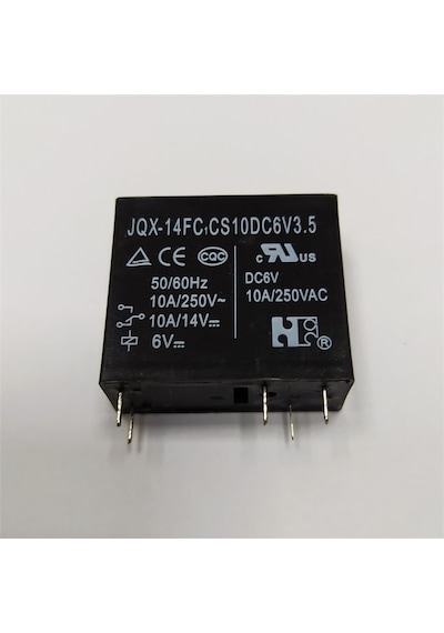 Jqx14fc 6v 10a 1c 6pın Güç Röle 3 Adet
