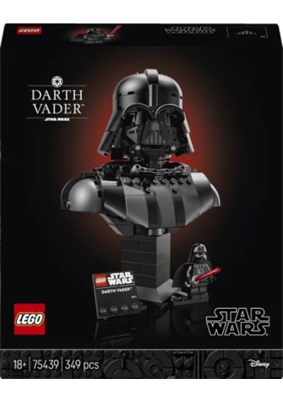 LEGO® Star Wars™ Darth Vader™ Büstü 75439 - Yetişkinler için Koleksiyonluk Bilim Kurgu Yapım Seti (349 Parça)