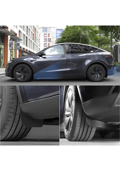 Tesla Model Y Juniper 2025-2026+ Uyumlu Kısa Stil Paçalık Seti Sportif Koruma