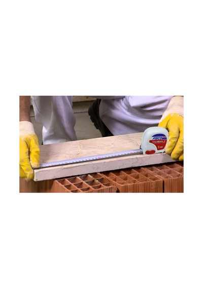 Tr Ölçü Ölçme Plastik Şerit Metre 5 Metre 16 Mm Mezura 0 - 300 MM