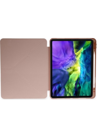 Xiaomi Redmi Pad Kılıf Kalem Bölmeli Stand Olabilen Standlı Tablet Kılıfı Kapaklı Kılıf