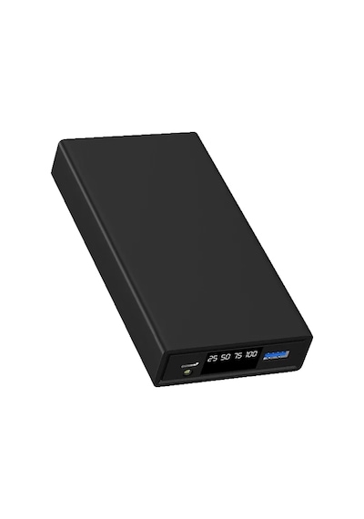 ENERX ENR-P2025DT 20000 mAh Powerbank 22.5 Watt Led Göstergeli Siyah