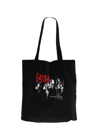 Gojira Les Enfants Sauvages Siyah Kanvas Bez Çanta Siyah