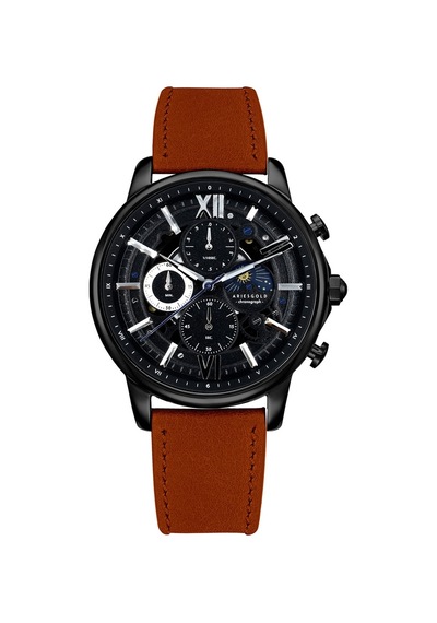Aries Gold G 7013 BK-BK Erkek Kol Saati