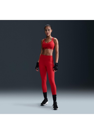 Nike Indy High-support Padded Adjustable Training Kadın Bra Kırmızı