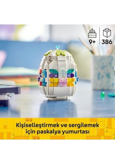Dekoratif Paskalya Yumurtası Yapım Seti, 9 Yaş Ve Üzeri İçin Eğitici