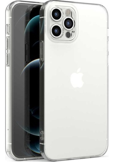 Apple Uyumlu iPhone 12 Pro Max Kilif Kamera Korumali Süper Silikon-Seffaf 557787210
