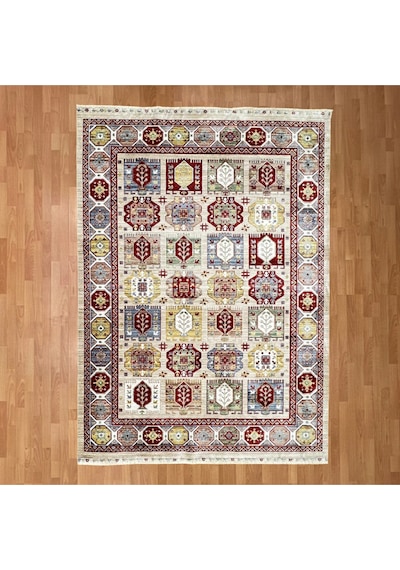 İran Saray 200 X 300 Bambu Yün Halı Çok Renkli
