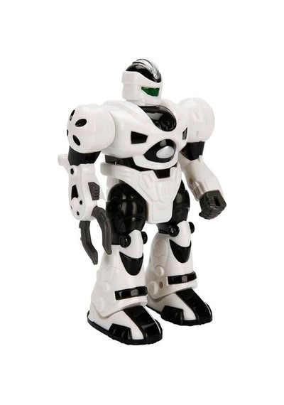 40757 Sun-hpk-robot Mars Robo Squad Yürüyen Işık 18cm 3a