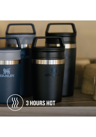Cafe To-go Travel Mug Termos Bardak, Siyah, 0.23 Litre Çok Renkli