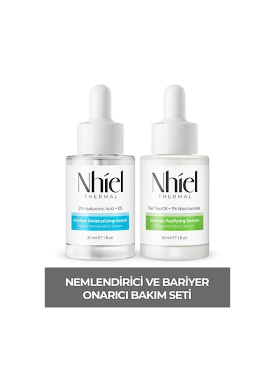 Nhiel Thermal Nemlendirici ve Kızarıklık Karşıtı Bariyer Onarıcı Bakım Seti