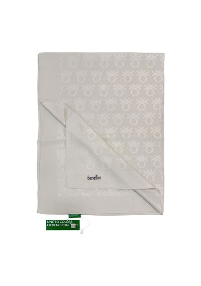 Benetton Lyocell Şal - Roma - Ekru