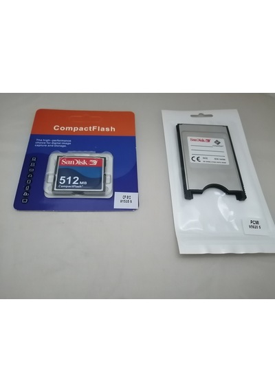 512 Compact Flash & Pcmcıa Adaptör