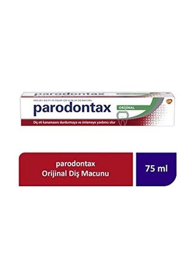 Parodontax Orijinal Günlük Florürsüz Diş Macunu 75 Ml