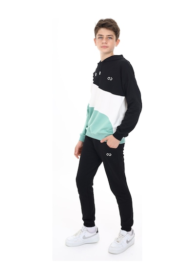 Toontoy Kids Toontoy Erkek Çocuk Nakışlı Eşofman Takım Yeşil