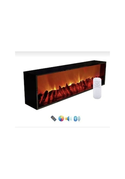Tv Sehpası Full Şömineli 170cm Bluetootlu Ses Sistemi 3 Farklı Yanma Çeşidi Uzaktan Kumandalı Siyah Ve Gri Siyah Ve Gri Tv Sehpası Full Şömineli 170cm Bluetootlu Ses Sistemi 3 Farklı Yanma Çeşidi Uzaktan Kumandalı Siyah Ve Gri Siyah Ve Gri