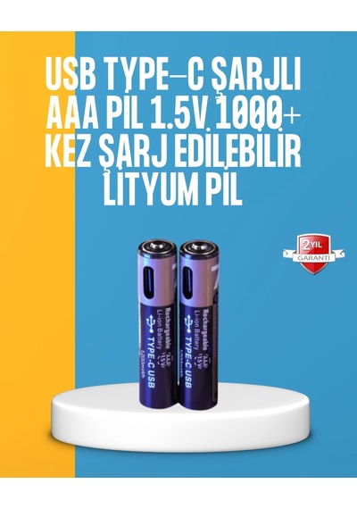 1200mwh Kapasiteli Lityum Aaa Pil Düşük Enerji Tüketen Cihazlar İçin Maksimum Dayanıklılık