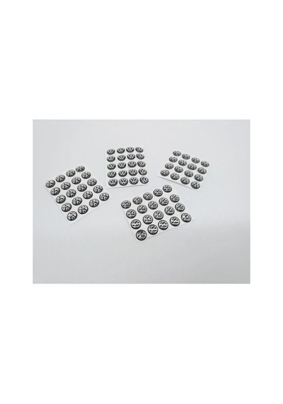 Volkswagen Anahtar Logosu 12mm Vw Kumanda Logosu 2 Adet 3c0837891a