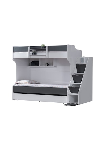 Ranza, Kardem Yavrulu Ranza - Antrasit 3 Adet Comfort Yatak 90 X 190 CM
