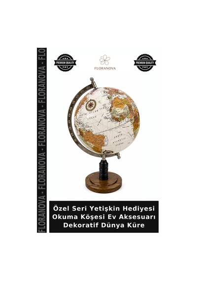 Özel Seri Yetişkin Hediyesi Okuma Köşesi Ev Aksesuarı Dekoratif Dünya Küre
