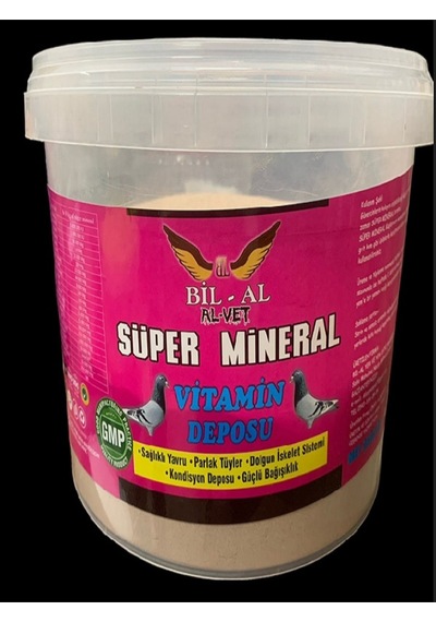 Bil-al Süper Mineral Vitamin Deposu 2,5 Kg ,kuş,kanatlı Hayvan