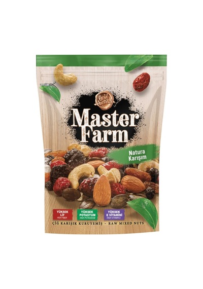 Master Farm Natura Karışık Kuruyemiş 180 G - 5 Adet Tarı