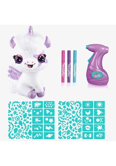 Airbrush Peluş Karanlıkta Parlayan Sihirli Unicorn