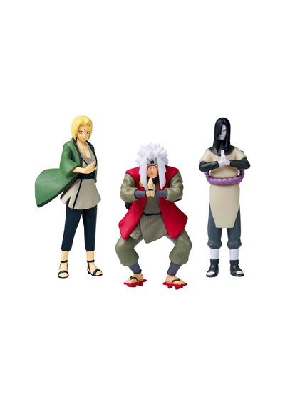 Pmı/nsh2021s Naruto 3lü Koleksiyon Figür Seti Asorti