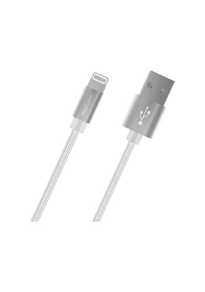 Polosmart Psm06 Lightning Hızlı Şarj Kablosu Beyaz 1 Metre