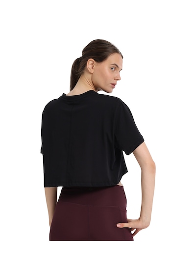 Sportive Sedona Cropped Kadın Siyah Günlük Stil T-shirt 25kk1034-syh 1776541 SIYAH