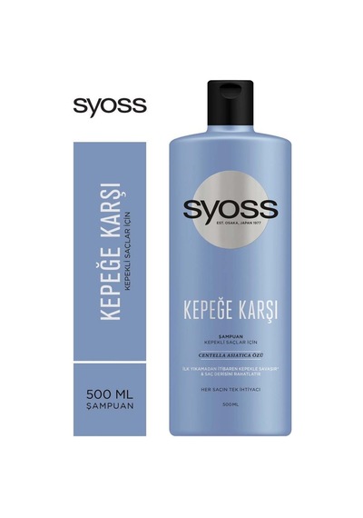 Syoss Kepeğe Karşı Şampuan 500 Ml