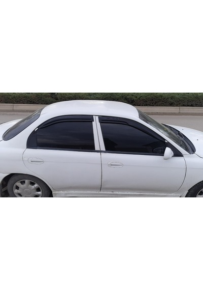 Kia Sephia 1999-2005 Modellerine Özel 4'lü Mügen Tip Cam Rüzgarlığı