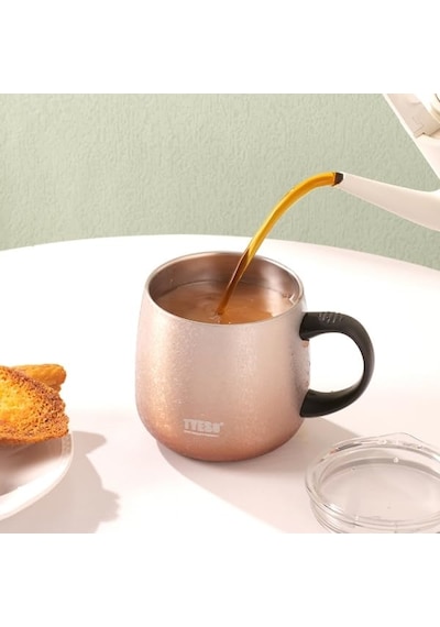 Napoli Mug Vakumlu Paslanmaz Çift Duvarlı Termal Kapaklı 355ml Mor Genel