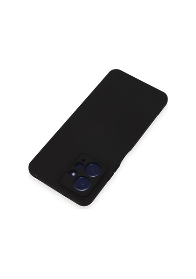 Cosmotex Newface Xiaomi Redmi Note 12 4g Kılıf Nano İçi Kadife Silikon - Siyah Sıyah