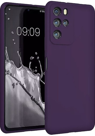 Omix X700 Uyumlu Silikon Kılıf - Kamera Korumalı Esnek Pastel Renk Kapak - Mor Mor
