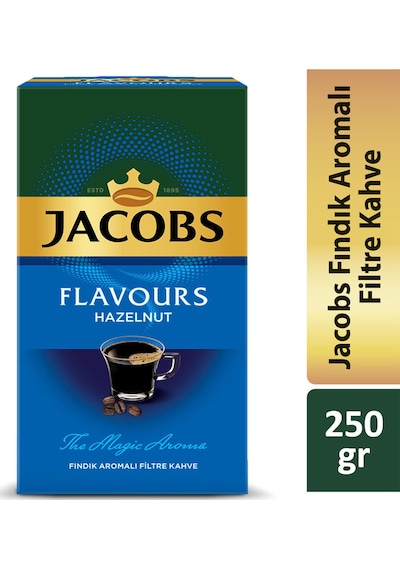 Jacobs Flavours Fındık Aromalı Filtre Kahve 250 G