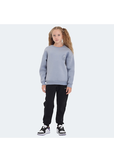 Slazenger LONE Çocuk  Taş Gri Sweatshirt