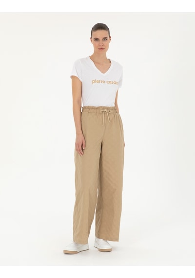 Pierre Cardin Kadın Bej Pantolon Kanvas-chino 50289354-vr011 Bej