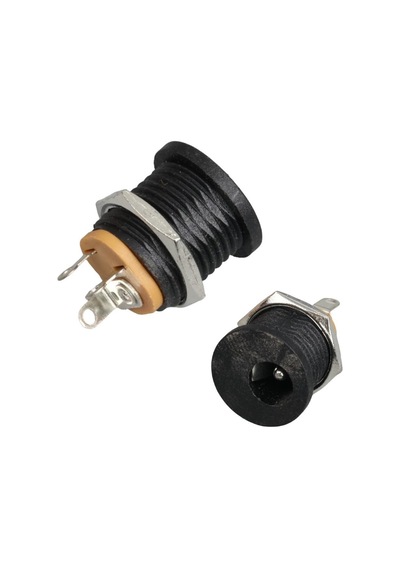 Dc Şase 2.1mm Yuvarlak Somunlu Ic-257a -185246