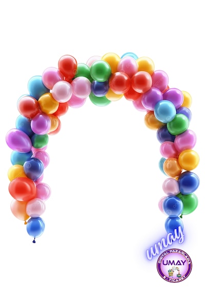 30 Adet Renkli Lateks Balon Karışık Renk 9 İnç 25 Cm Karısık