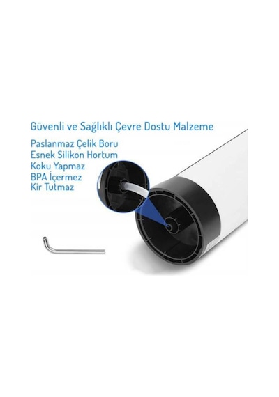 Paslanmaz Şarjlı Damacana Pompası Su Pompası Elektrikli Damacana Pompası Standart