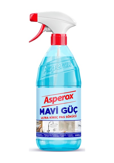 Asperox Mavi Güç Sprey 1 L 5'li Avantaj Paketi Mıchu