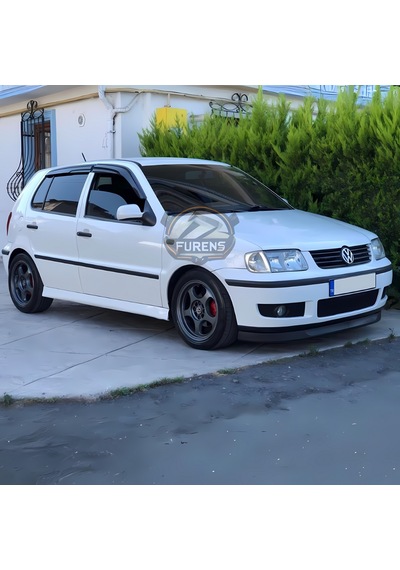 Volkswagen Polo Mk3 1994-2003 6n Uyumlu H Lip Esnek Ön Lip 2 Parça Karlık Ön Ek Tampon Altı Dill