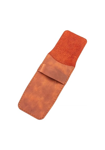 İsme Özel Çok Amaçlı Aksesuar Kılıfı - %100 Rainbow Deri - Ak01002 - Tobacco