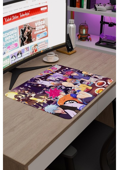 Death Parade Anime V2 - 48x40 Xl Gaming Kauçuk Kaymaz Taban Mouse Pad Fare Altlığı