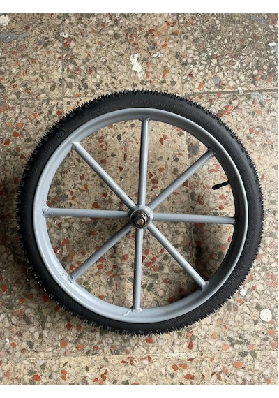 Seyyar Tezgah / Araba Tekerleği 65 Cm - Borulu Jant Jant Boyu:50 Cm Renkli