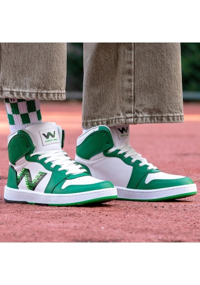 Aırnorth Sneakers - Yeşil Beyaz 001